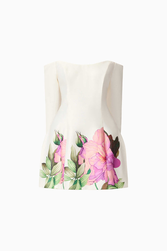 Azelie Off The Shoulder Mini Dress in White