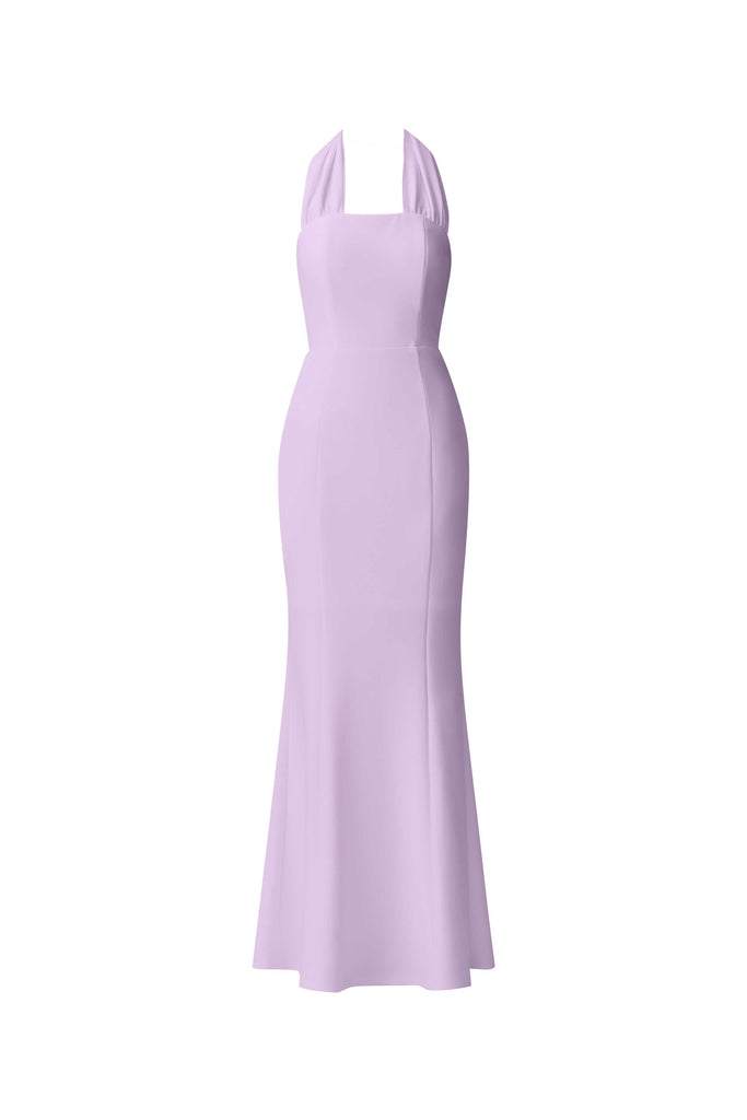 Mira Halter Gown in Purple
