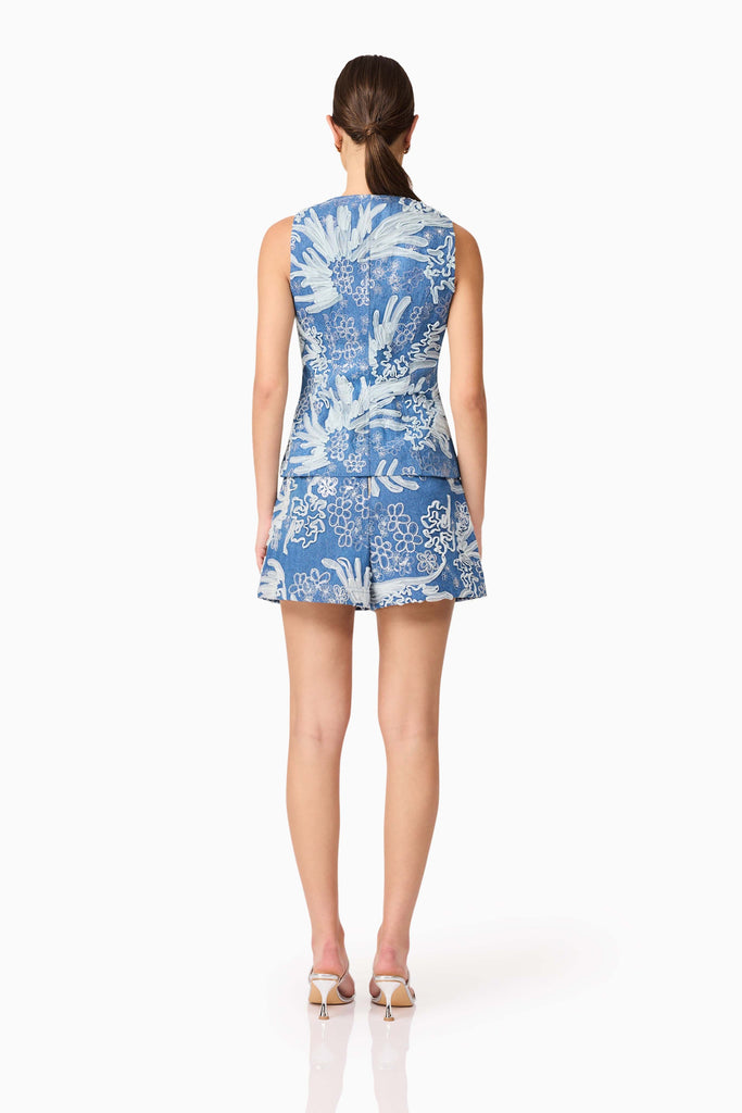 Anneliese Denim Set in Blue