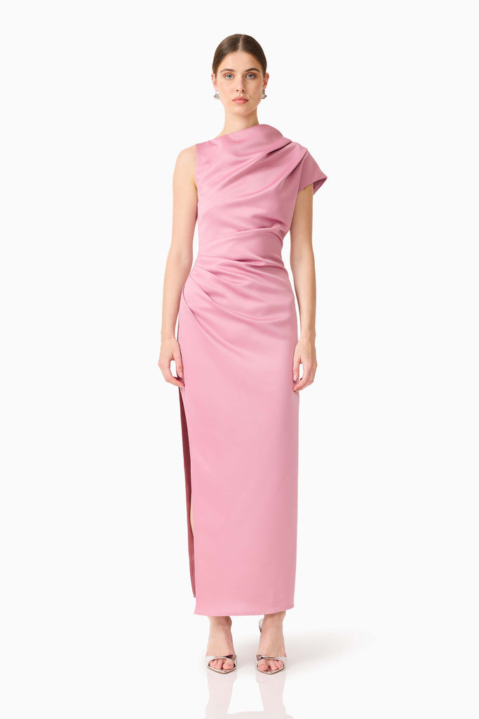 Coralie Maxi Gown in Pink