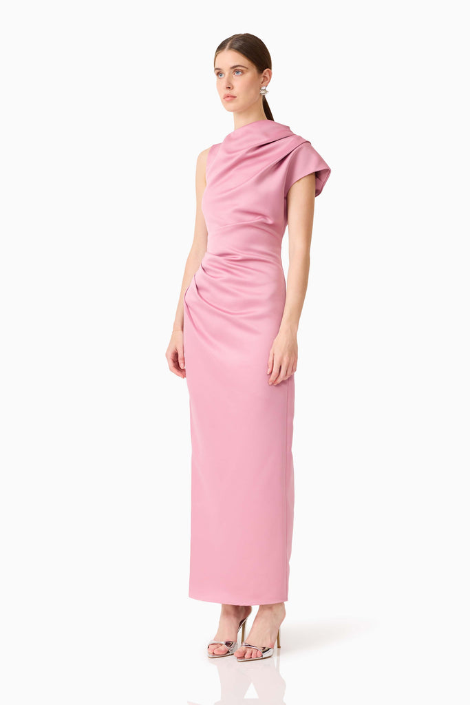 Coralie Maxi Gown in Pink