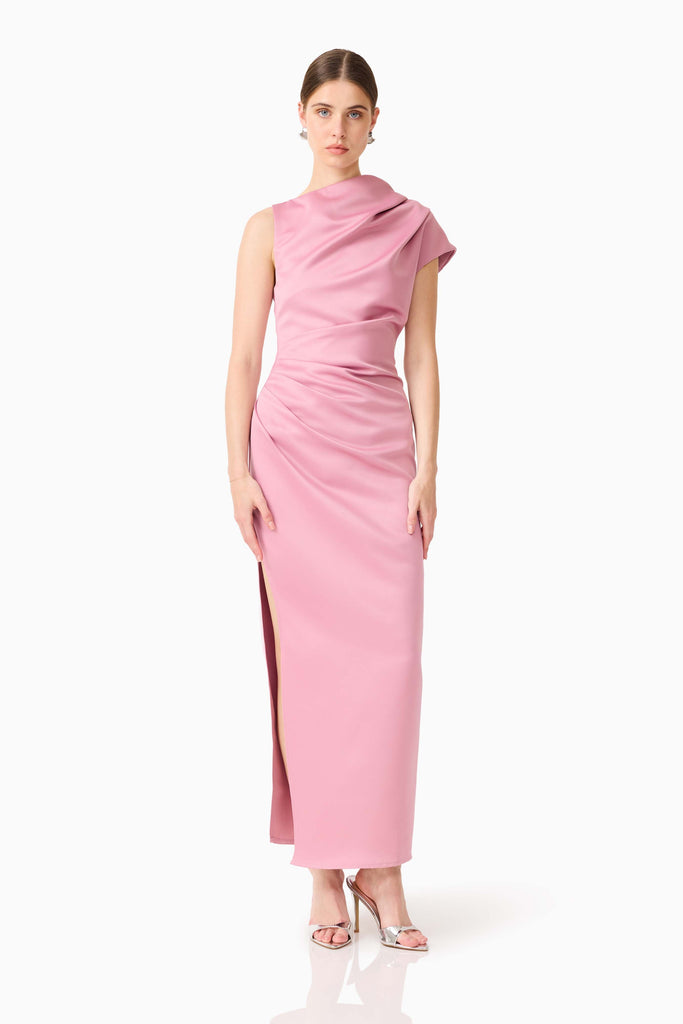 Coralie Maxi Gown in Pink