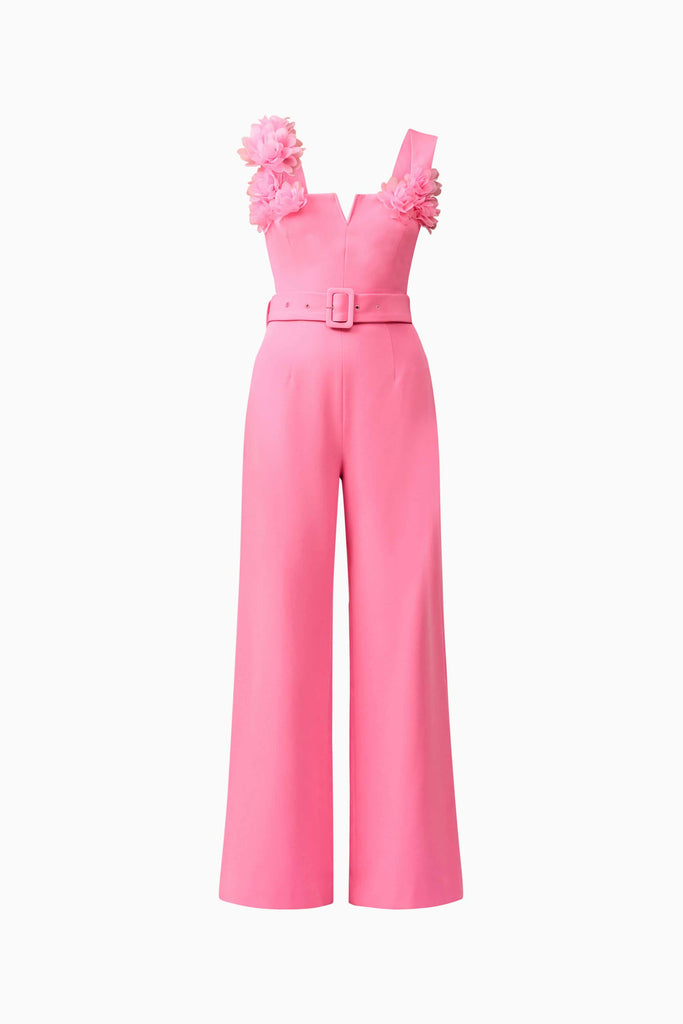 Klara Wide Leg Jumpsuit in Pink
