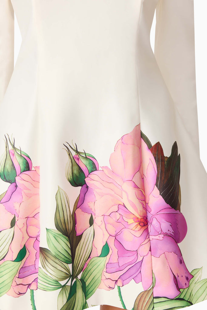 Azelie Off The Shoulder Mini Dress in White