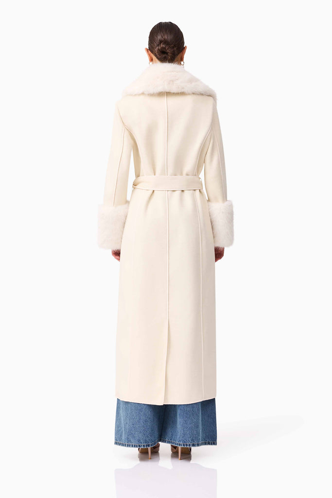 Aria Coat in Cream