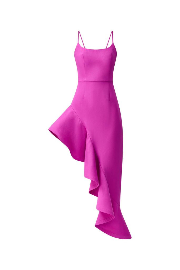 Beatrix Asymmetrical Gown in Purple