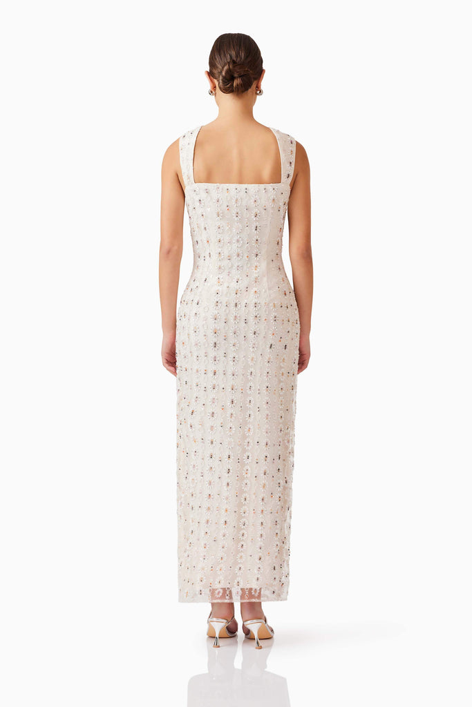 Kristina Maxi Dress in White