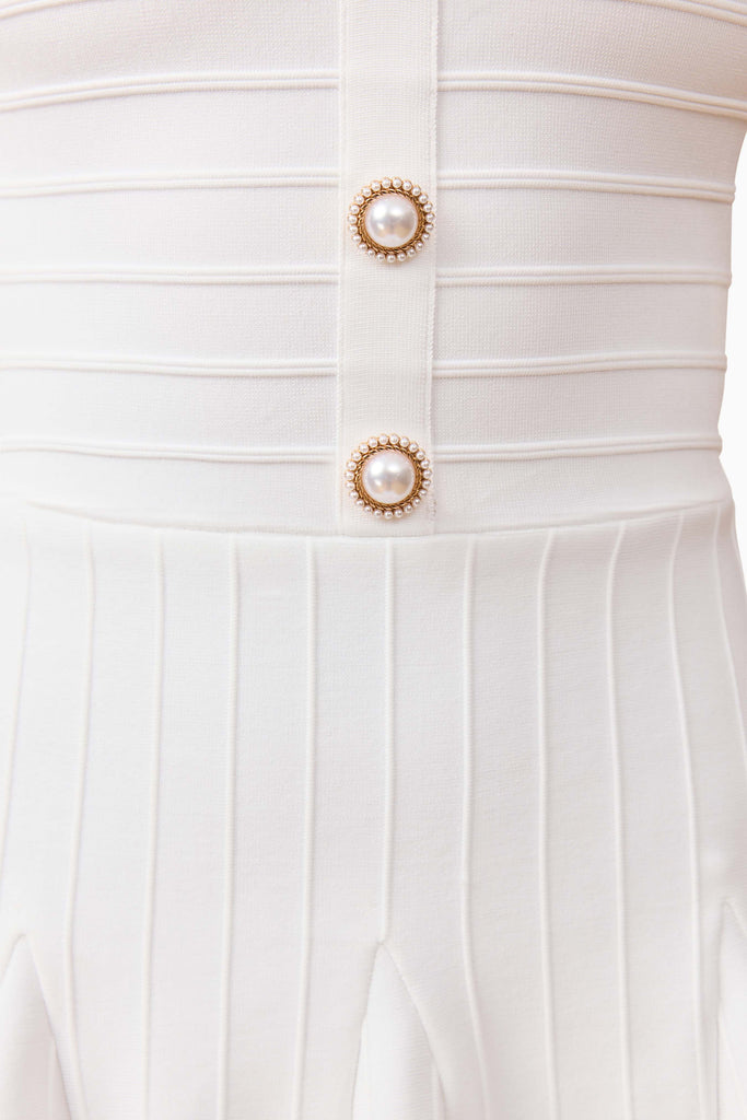 Fiona Mini Dress in White