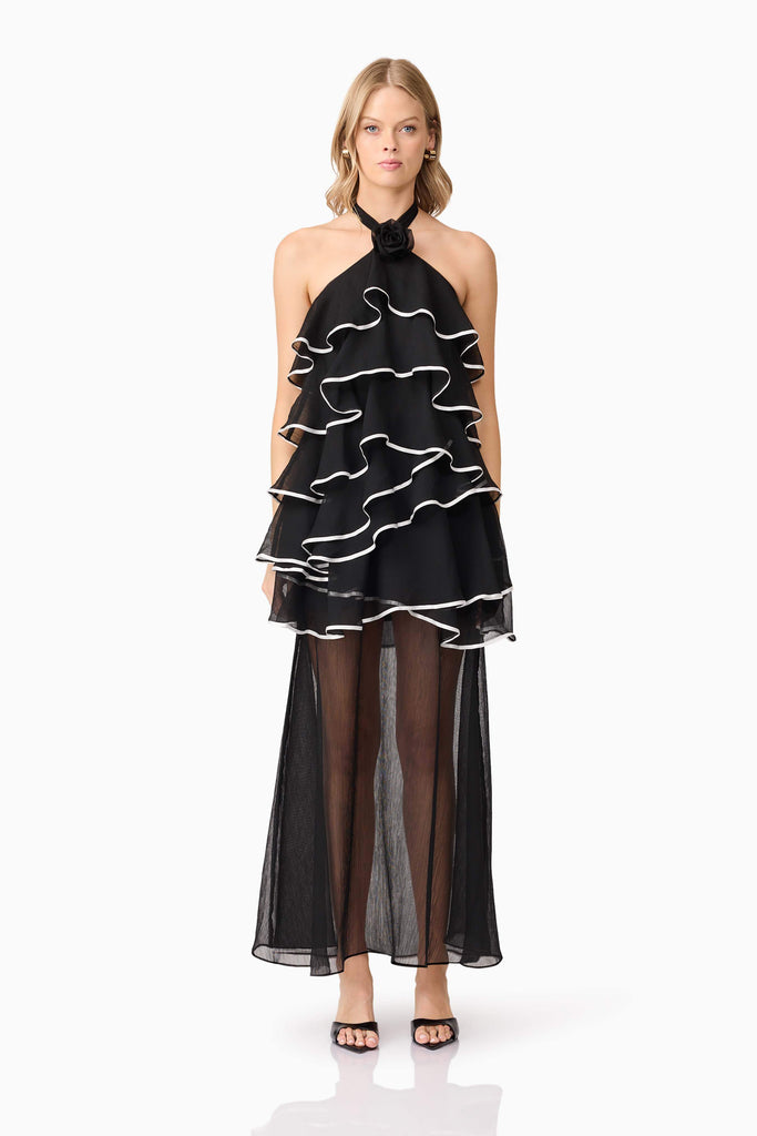 Melissa Halter Maxi Dress in Black