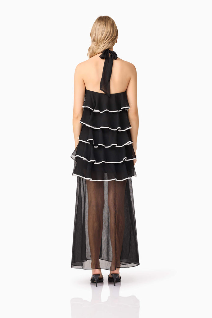 Melissa Halter Maxi Dress in Black