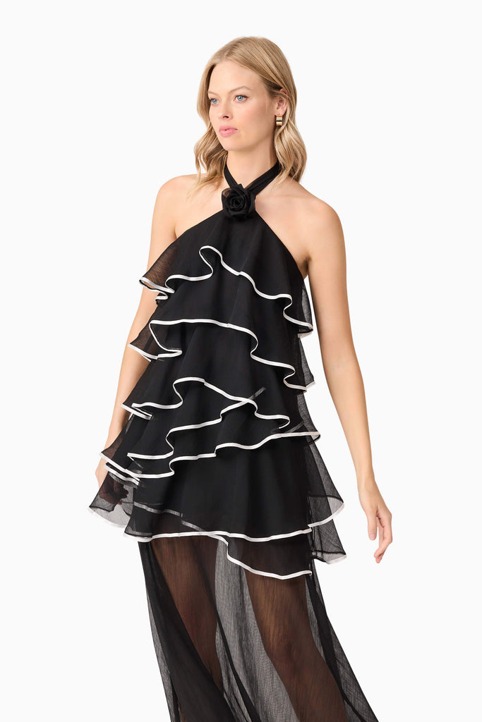 Melissa Halter Maxi Dress in Black