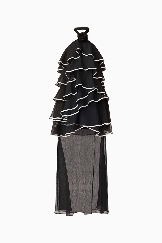 Melissa Halter Maxi Dress in Black