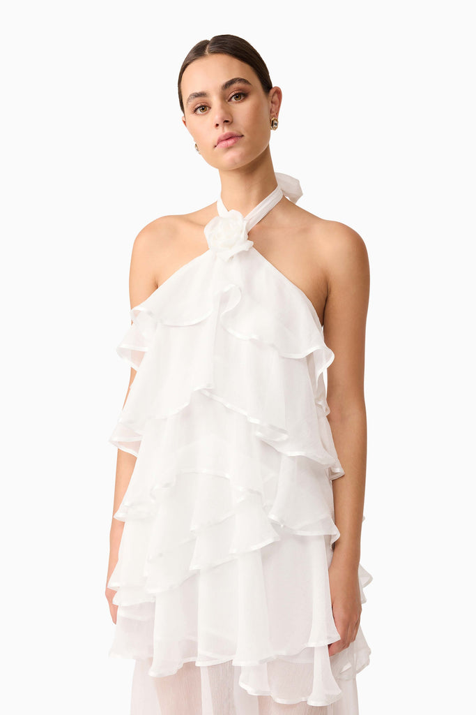 Melissa Halter Maxi Dress in White