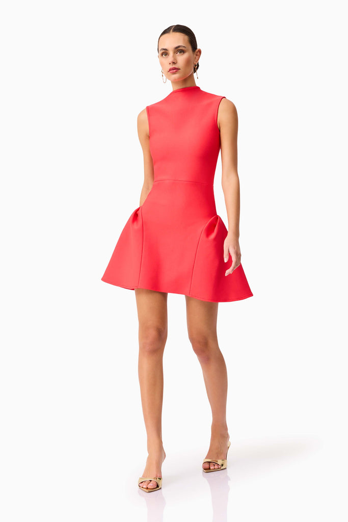 Jesselle Mini Dress in Red