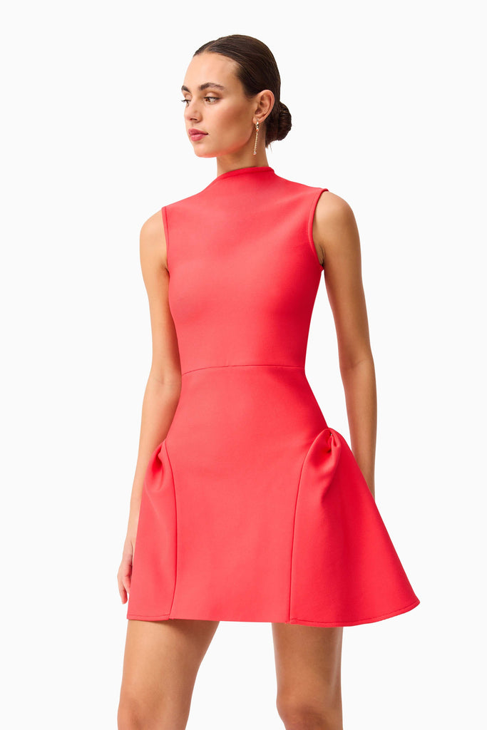 Jesselle Mini Dress in Red