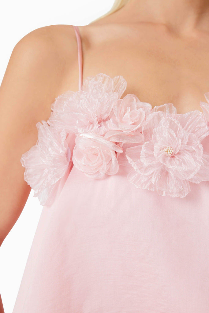 Swallowtail Day To Night Maxi Dress In Pink