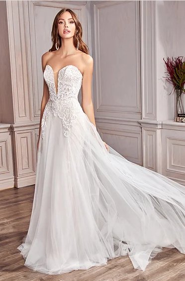A - Line Ballgown - Belle Le Chic