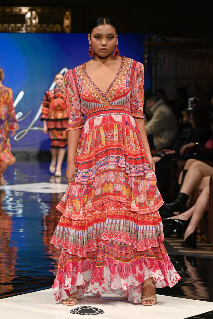 Bohemia Cross Over Maxi Dress - Belle Le Chic