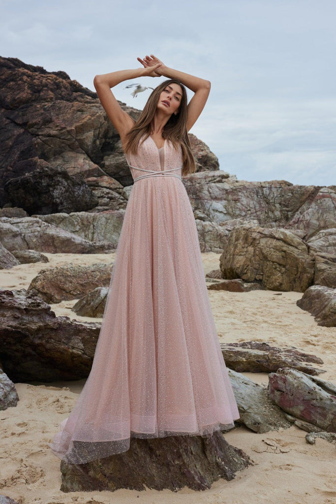 Wattle Blush Formal Dress - Belle Le Chic