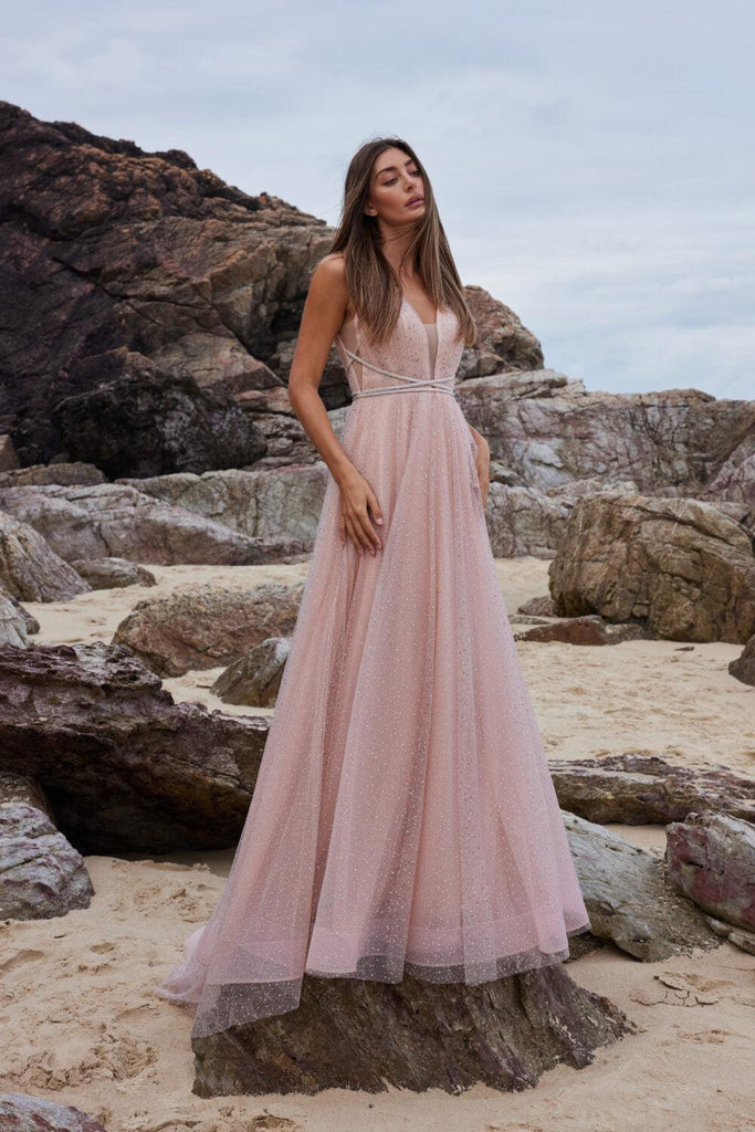 Wattle Blush Formal Dress - Belle Le Chic